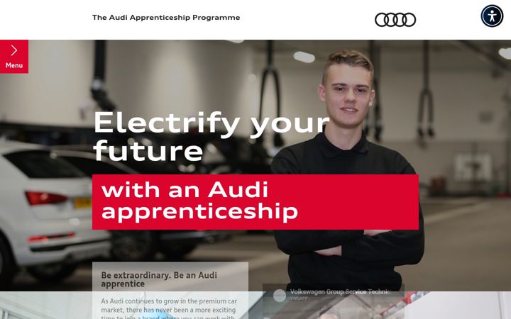 Screenshot of audi-ap.co.uk