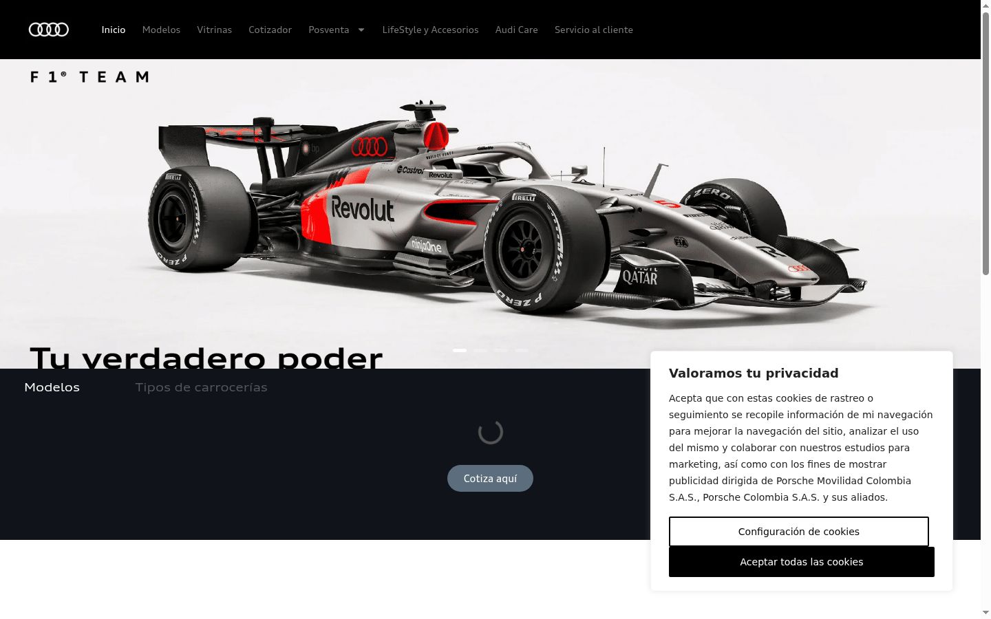 Screenshot tal-banner tal-kunsens muri qabel kwalunkwe interazzjoni