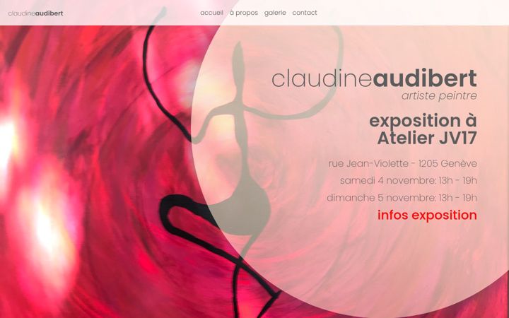 Screenshot of audibert.ch