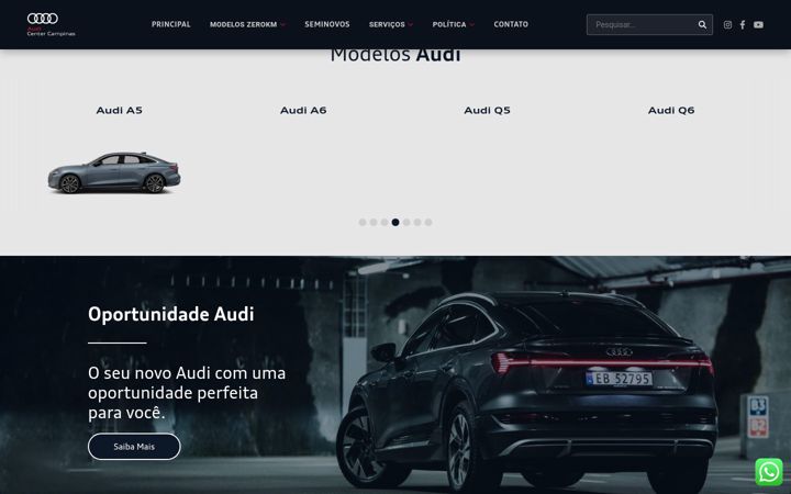 Screenshot of audicentercampinas.com.br