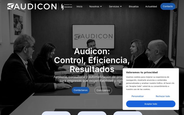 Screenshot of audicon.es