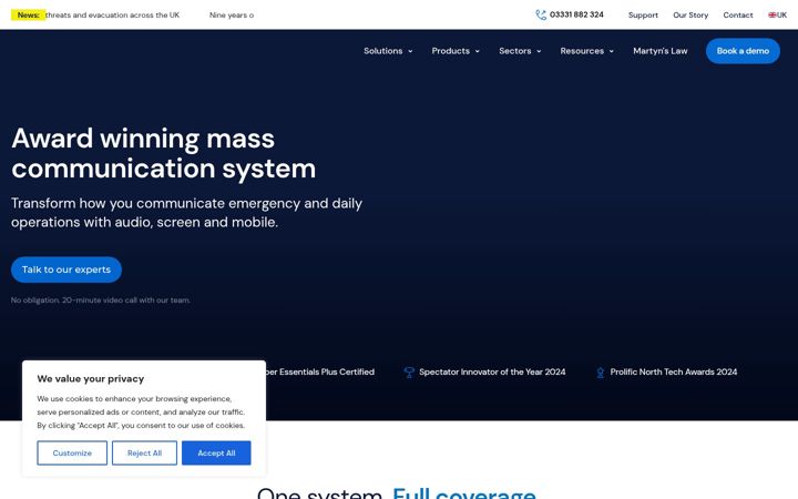 Screenshot di audiebant.co.uk