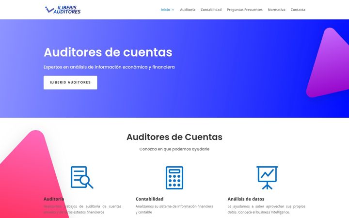 Screenshot of audiliberis.com