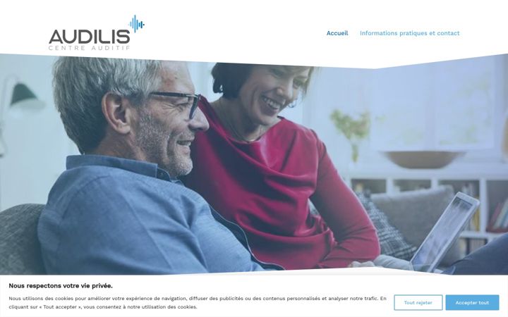 Screenshot ta' audilis.be