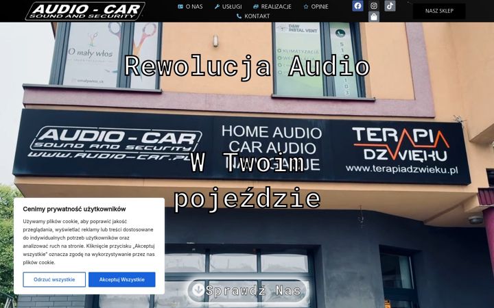 Screenshot of audio-car.pl