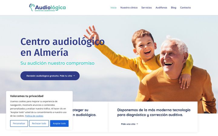 Screenshot of audio-logica.com