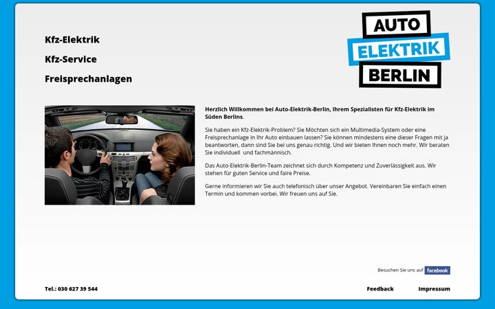 Screenshot of audio-mania-berlin.de