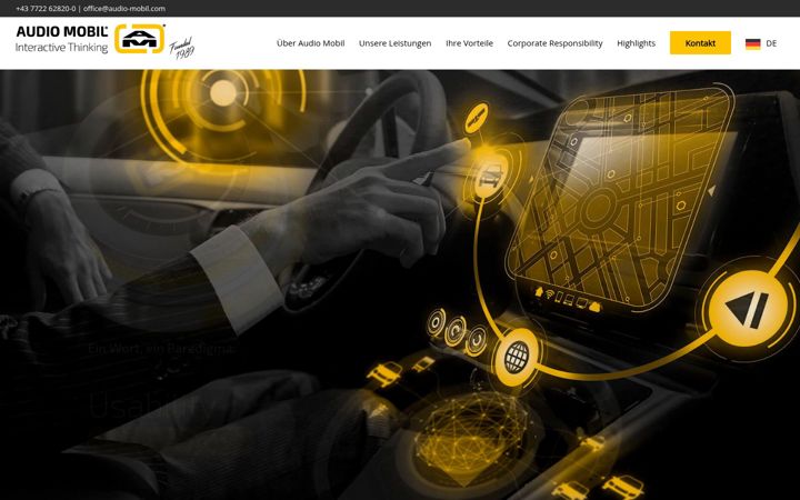 Screenshot of audio-mobil.com