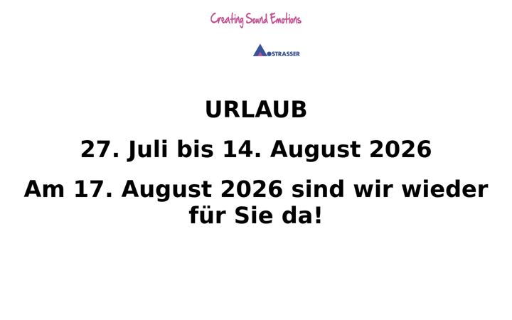 Screenshot of audio-strasser.at