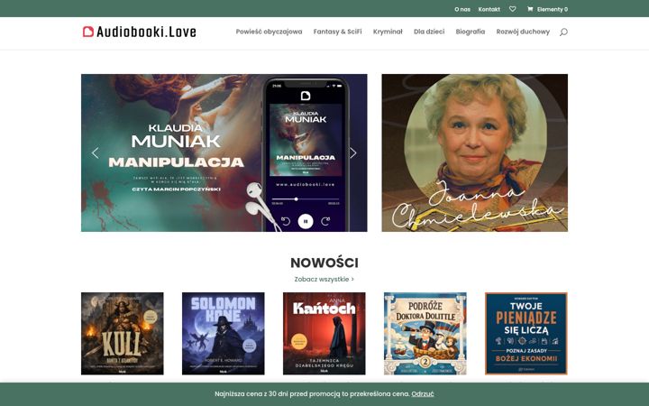 Screenshot of audiobooki.love