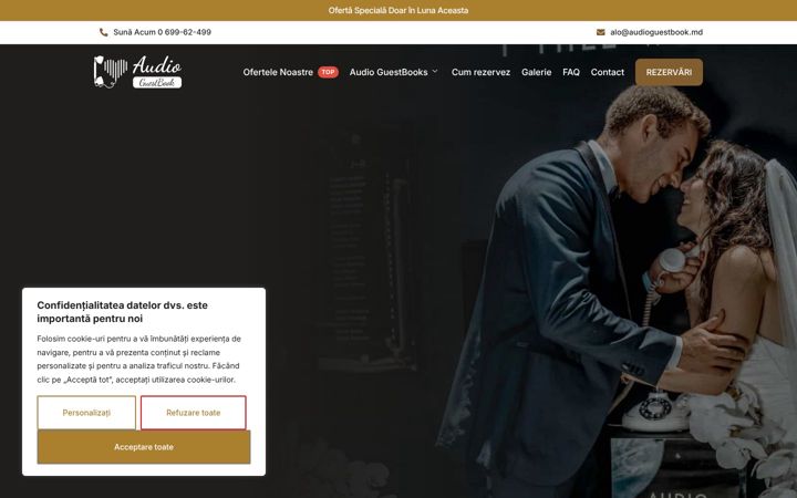 Screenshot of audioguestbook.md