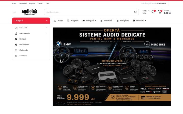 Screenshot von audiolab.ro
