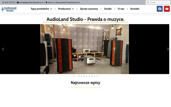 Screenshot of audiolandstudio.com