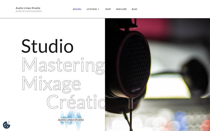 Screenshot of audiolinea.com