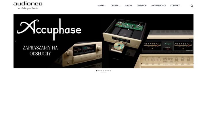 Screenshot of audioneo.pl