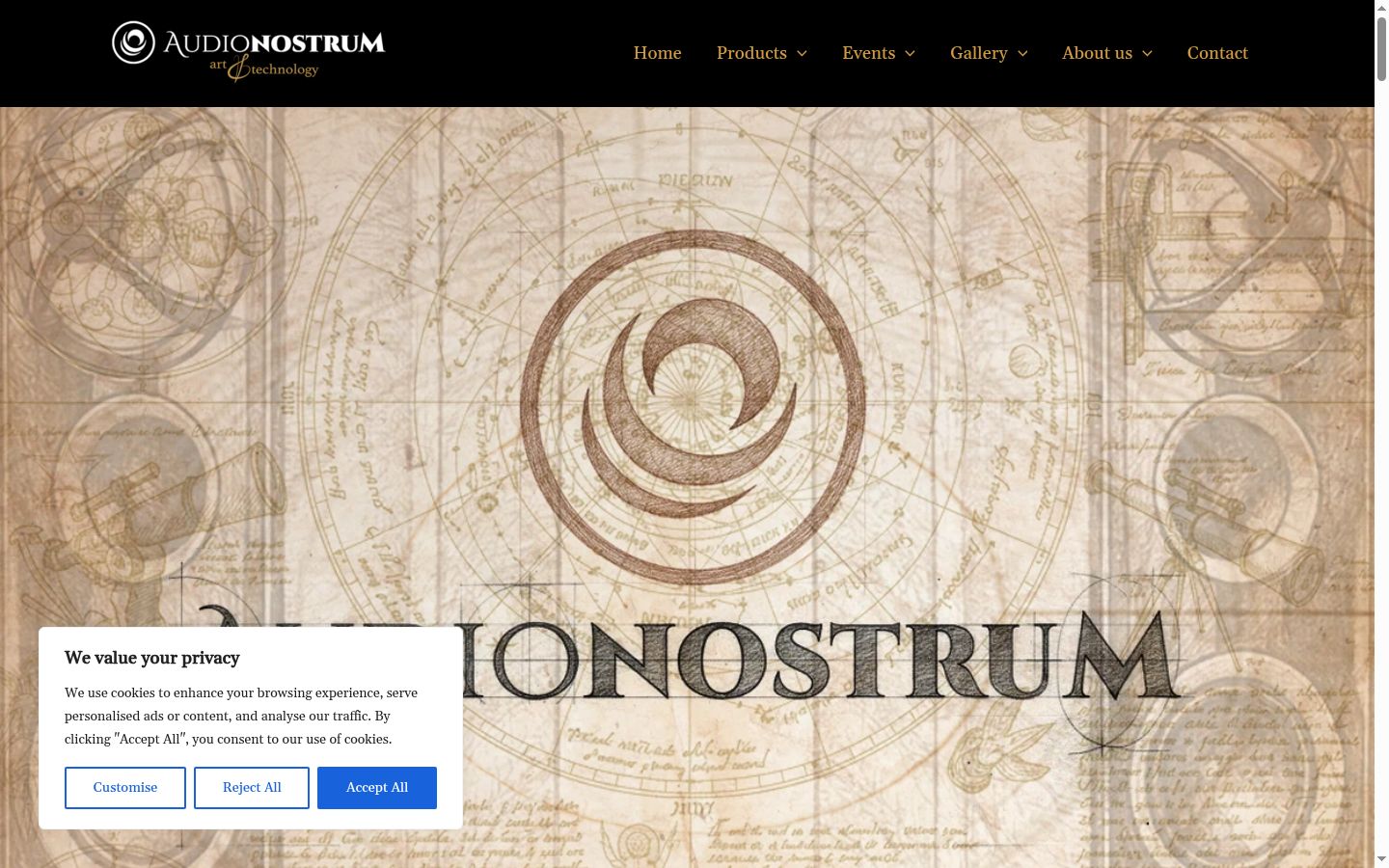 Screenshot tal-banner tal-kunsens muri qabel kwalunkwe interazzjoni