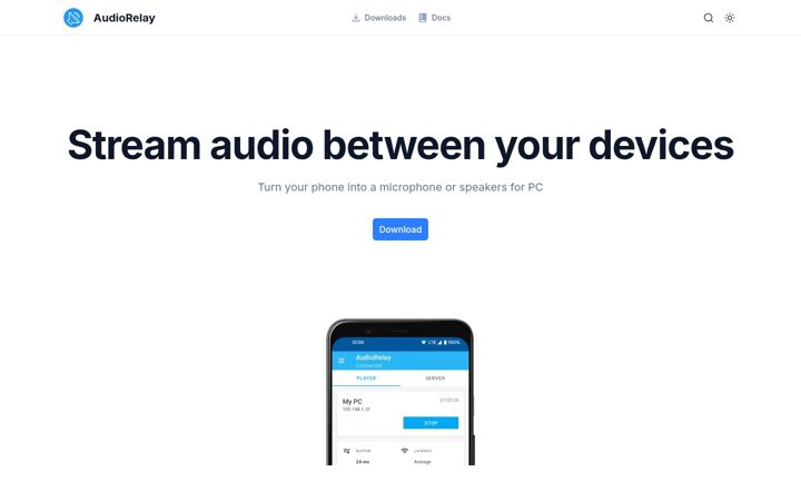 Képernyőkép: audiorelay.net