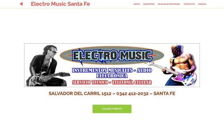 Screenshot of audiosantafe.com.ar