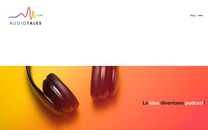 Screenshot of audiotales.it