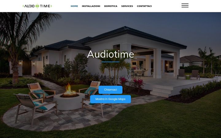 Screenshot of audiotimesrl.it