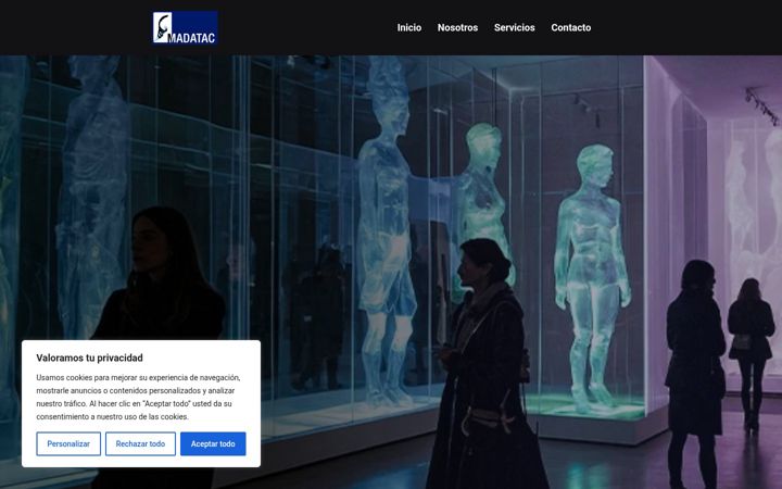 Screenshot of audiovisuales-lech.es