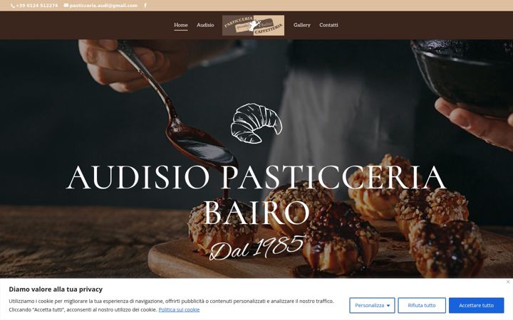 Screenshot of audisiospecialitalimentari.it