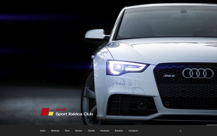 Screenshot of audisport-iberica.com
