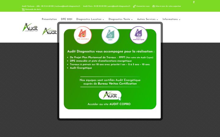 Ekrano kopija audit-diagnostics.fr