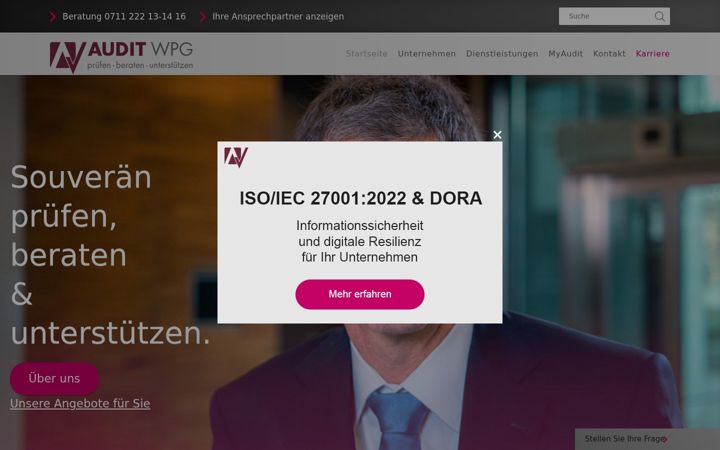 Ekrano kopija audit-wpg.com
