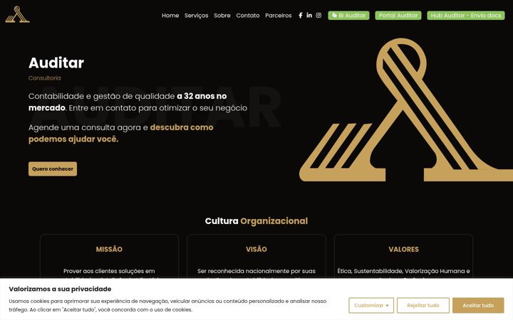 Screenshot of auditar.com.br