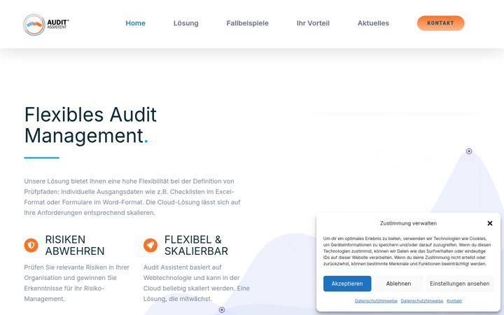 Screenshot of auditassistent.de