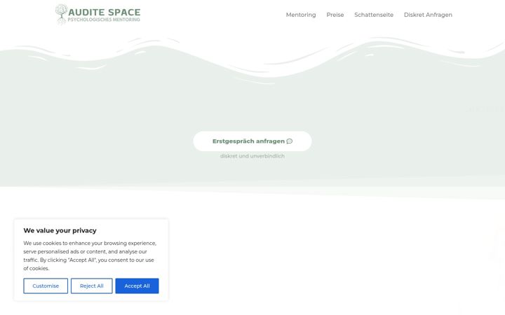 Screenshot di audite-space.de