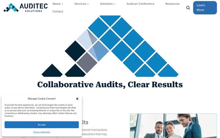 Screenshot του auditecsolutions.com