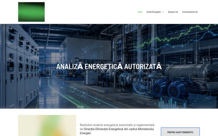 Skjámynd af auditenergeticindustrial.ro