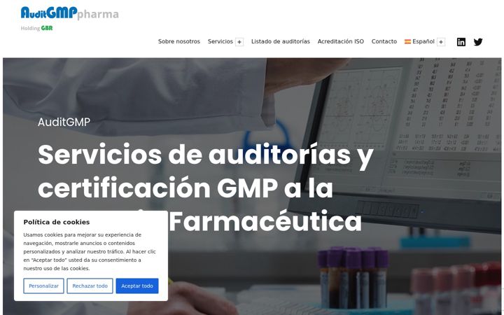 Screenshot of auditgmp.net