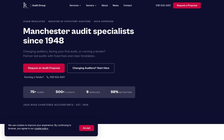 Screenshot of auditgroup.co.uk