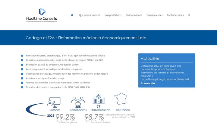 Screenshot of auditime-conseils.fr