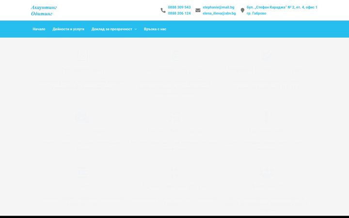 Screenshot of auditingbg.com