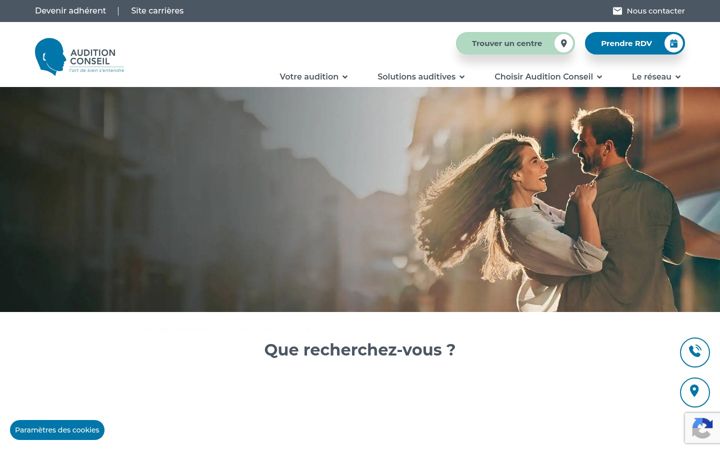 Screenshot of auditionconseil.fr