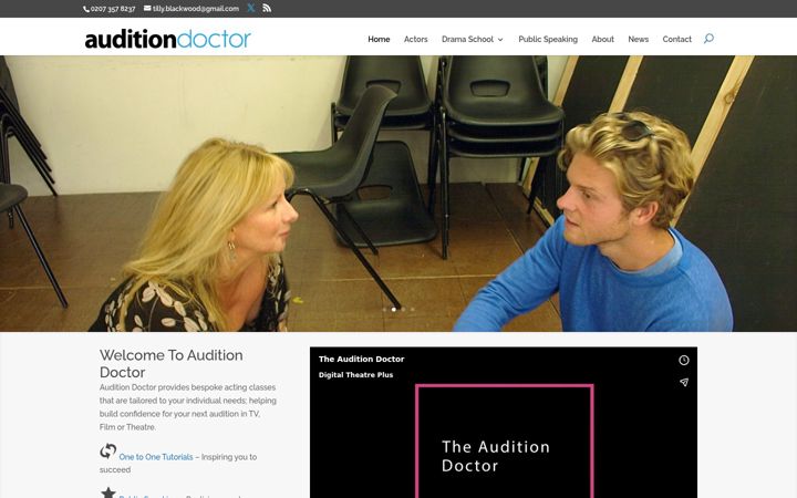 Screenshot of auditiondoctor.co.uk