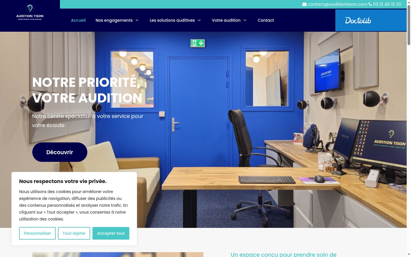 Sutikimo reklamjuostės, rodytos prieš bet kokią sąveiką, ekrano kopija