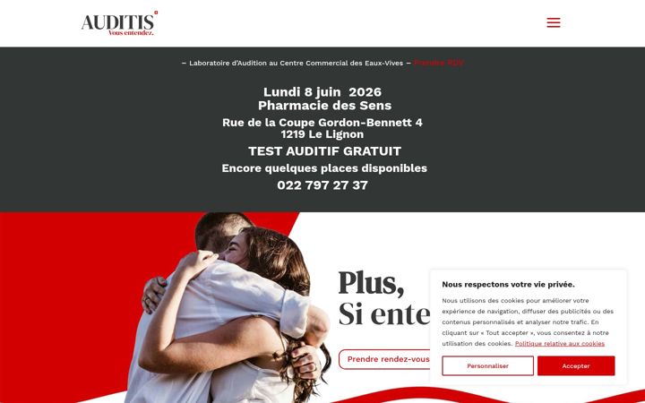 Screenshot of auditis.ch