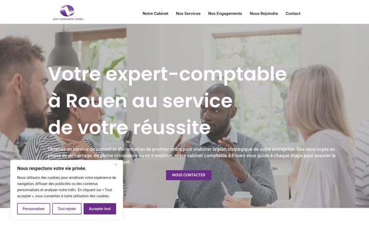 Screenshot του auditnormandieconseil.fr