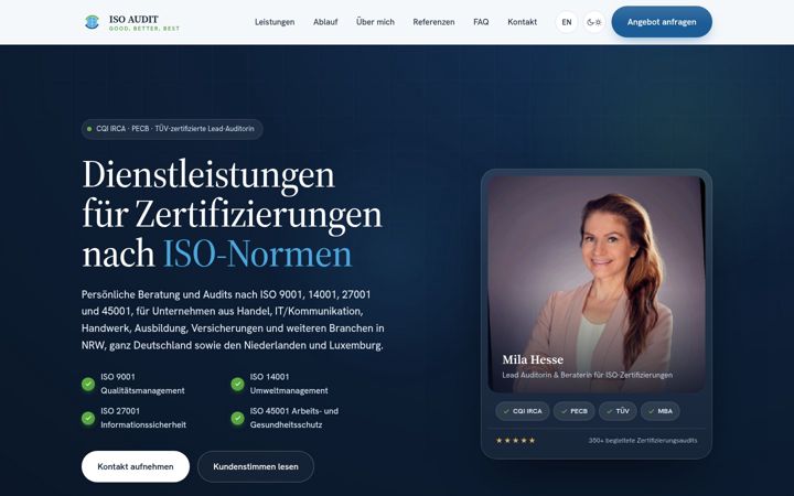 Screenshot of auditor-nrw.de