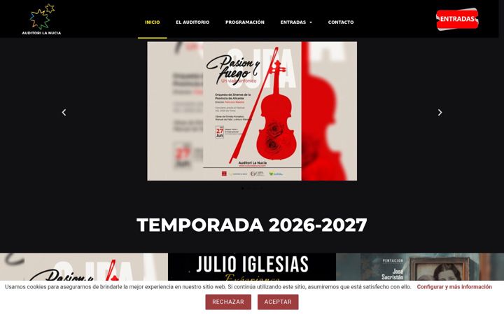 Screenshot of auditorilanucia.com