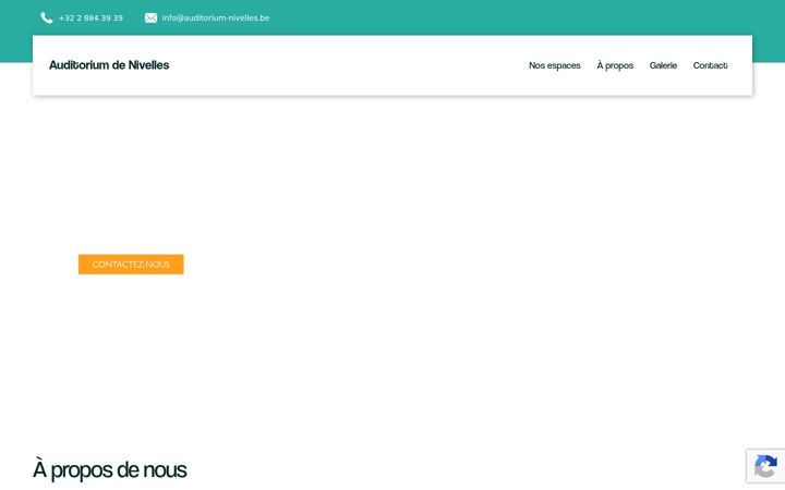 Screenshot of auditorium-nivelles.be