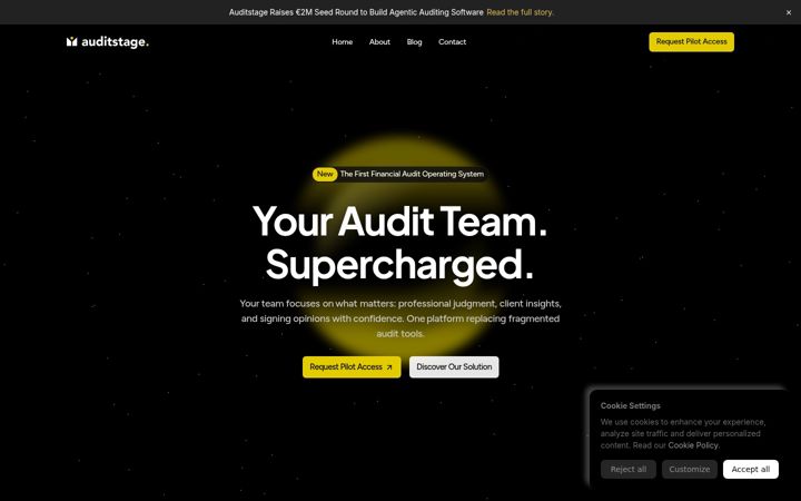 Screenshot of auditstage.com