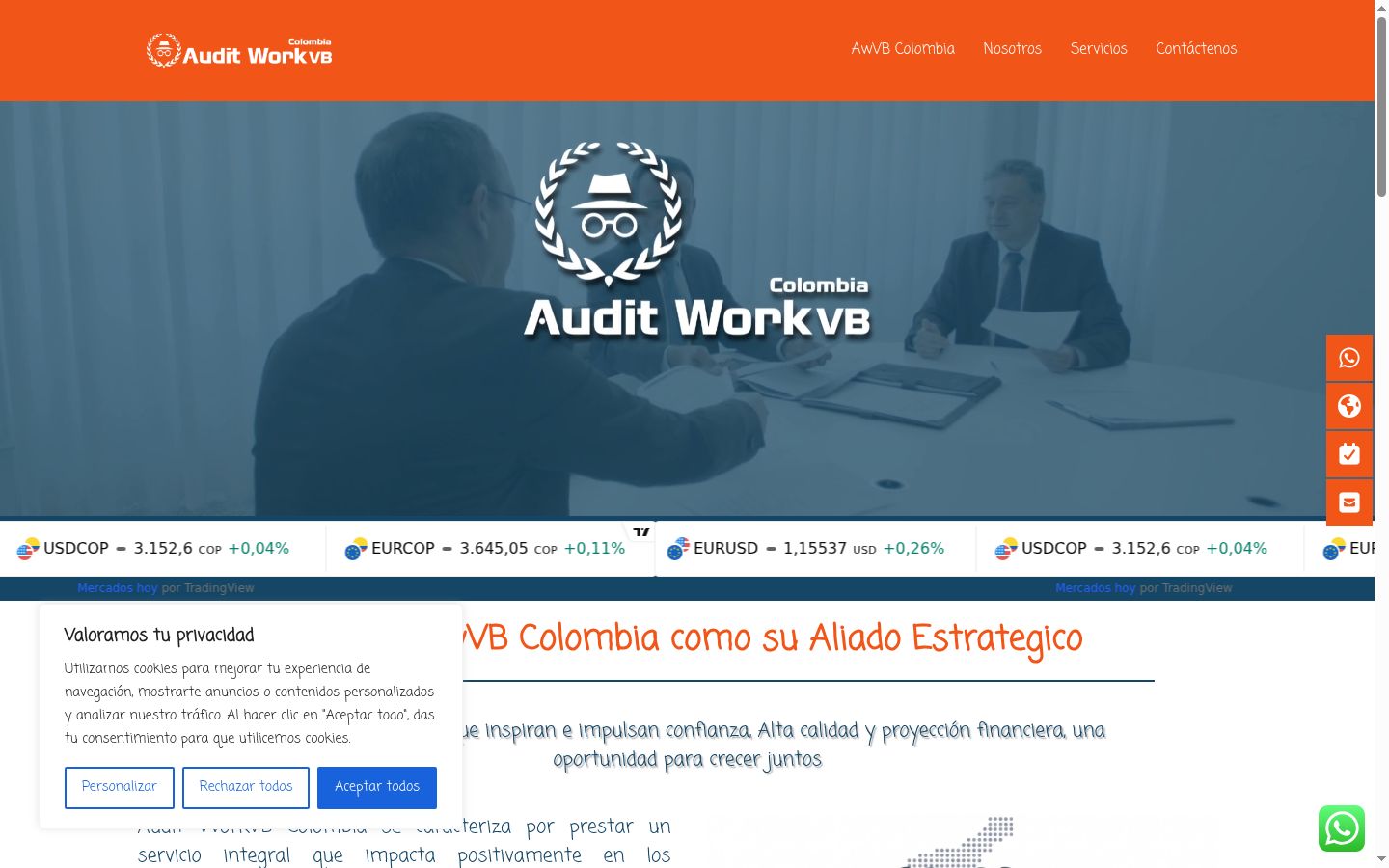 Screenshot tal-banner tal-kunsens muri qabel kwalunkwe interazzjoni