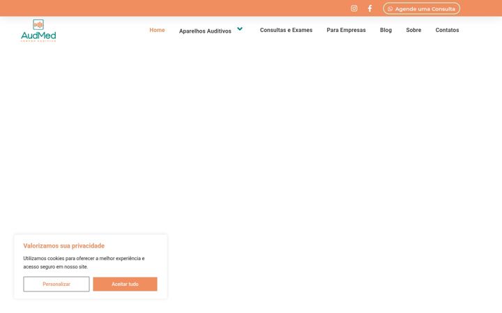 Screenshot of audmedaparelhosauditivos.com.br