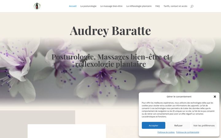 Screenshot του audrey-baratte.fr